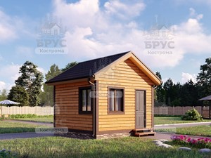 Проект дома из бруса ББ-9